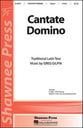 Cantate Domino Two-Part choral sheet music cover